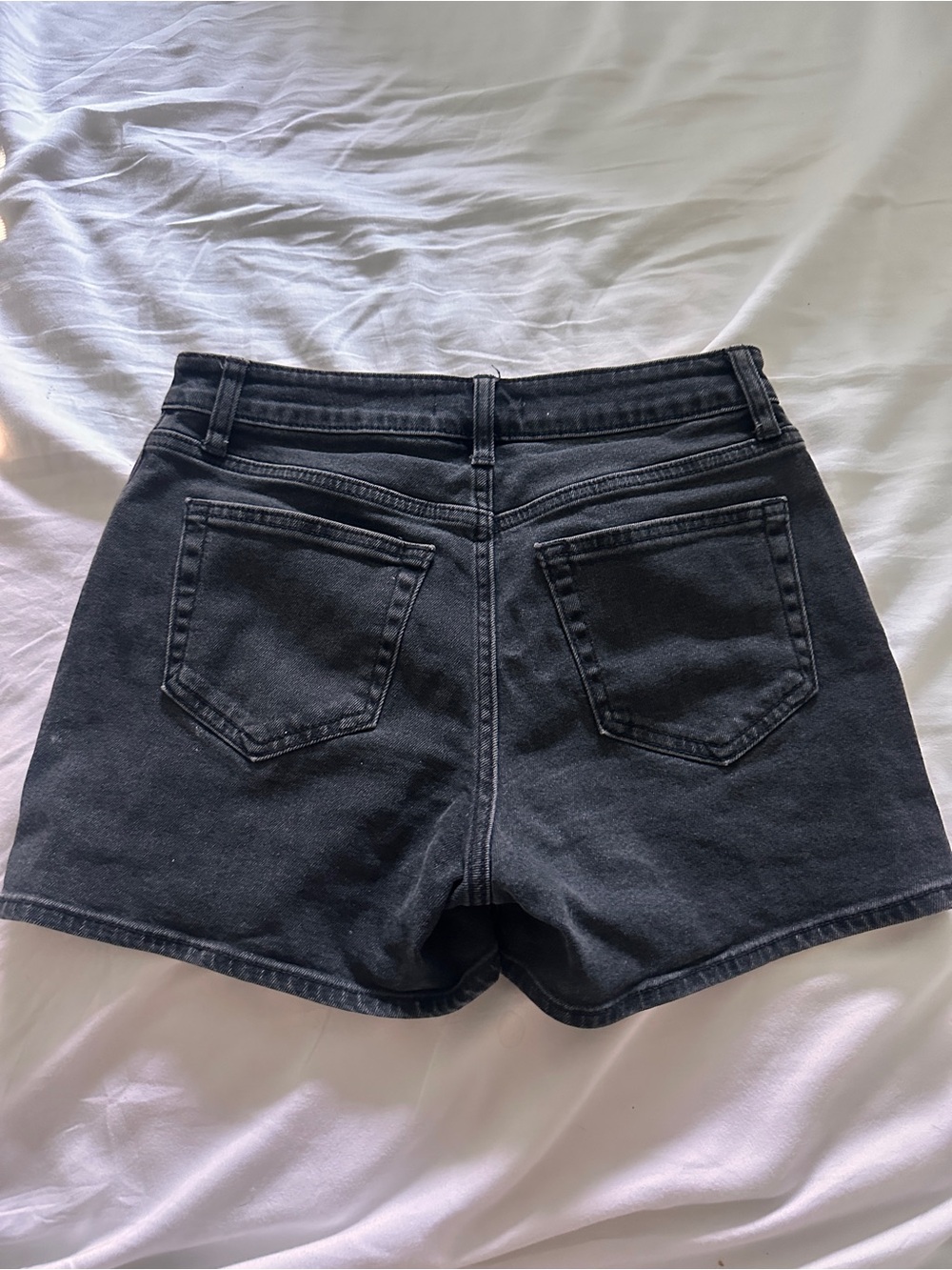 Just USA Black High-Rise Denim Shorts - Picture 2 of 3
